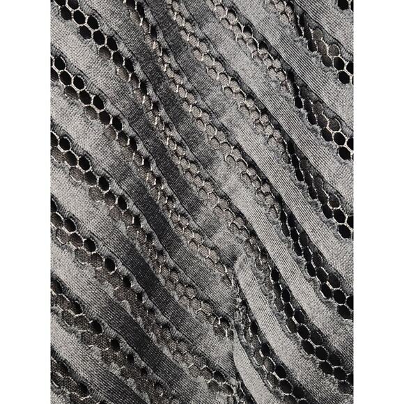 Boohoo Full Skirted Prom Midi Dress Women's 24 Black NWT Plus Boutique Lined Net - Picture 8 of 14